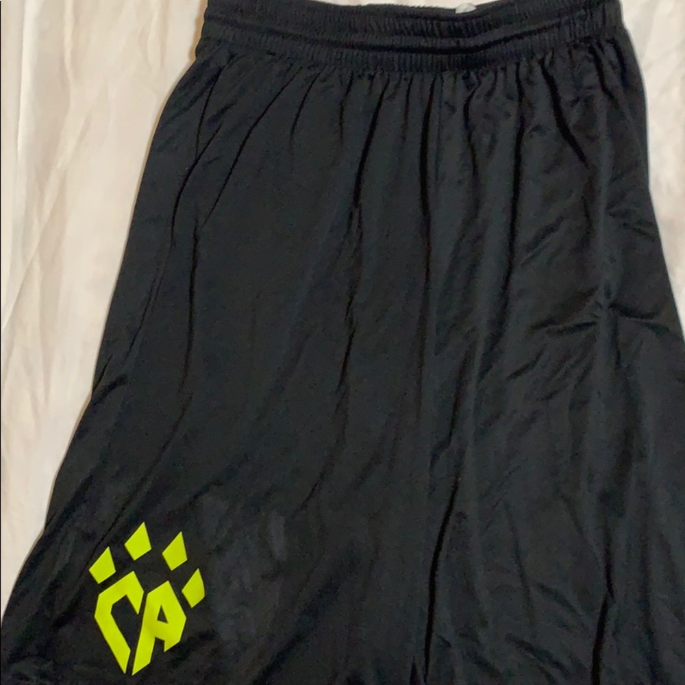 Cheer Athletics Black Elastic Waist Shorts